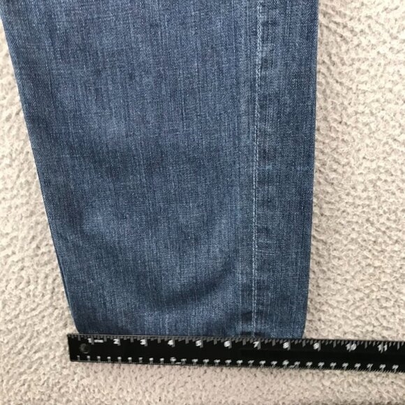 7 For All Mankind Mens 38 JARED Straight Leg Button Fly 100% Cotton Jeans 38x34 - Picture 14 of 15